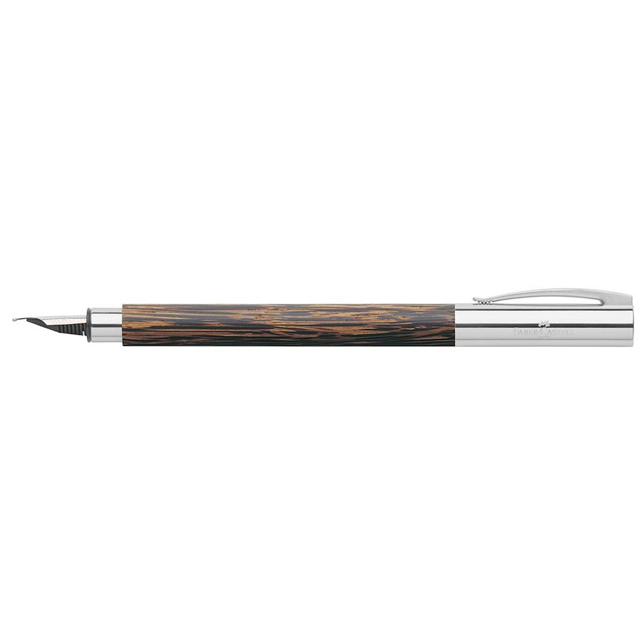 Faber-Castell - 德国辉柏嘉 设计雄心系列 高级椰子木钢笔 M