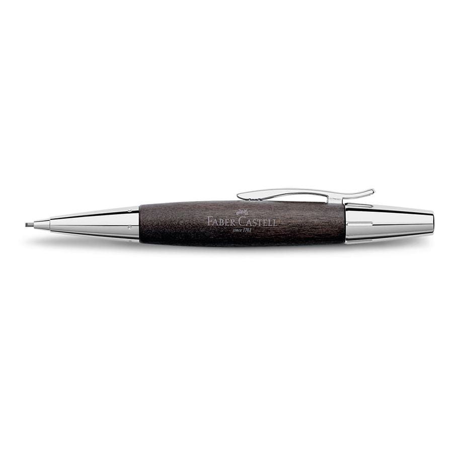 Faber-Castell - 德国辉柏嘉 设计尚品系列 镀铬/木质活动铅笔 亮黑色
