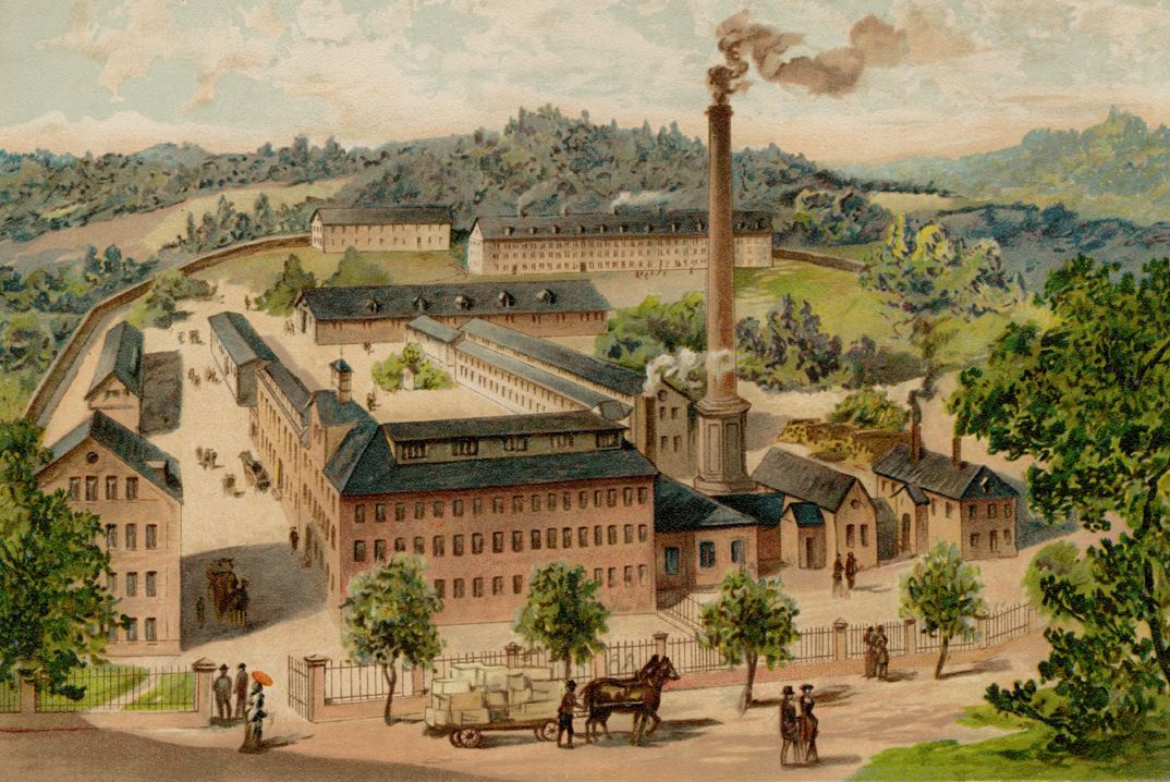Slate factory in Geroldsgrün