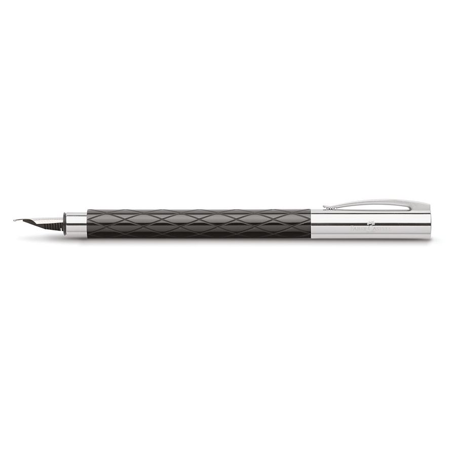 Faber-Castell - 德国辉柏嘉 设计雄心系列 高级菱型钢笔 黑色 F