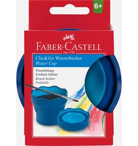 Faber-Castell - CLIC&GO可折叠水杯 蓝色