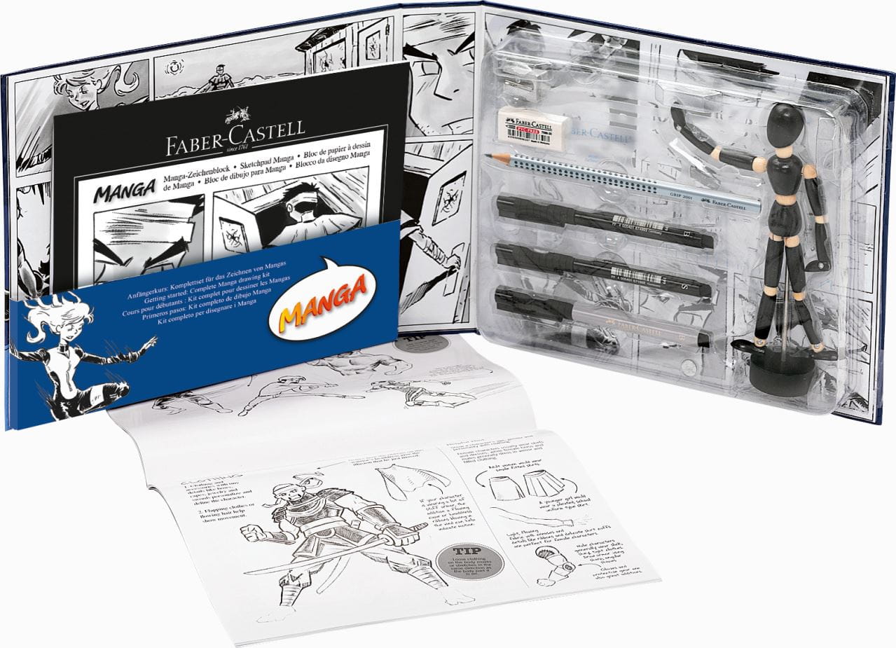 Faber-Castell - 动漫系列—学习套装