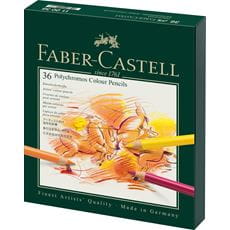 Faber-Castell - POLYCHROMOS 油性彩铅  36色礼盒装